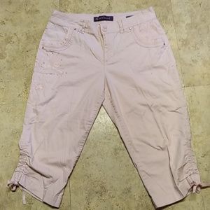 Light pink Capri pants size 12